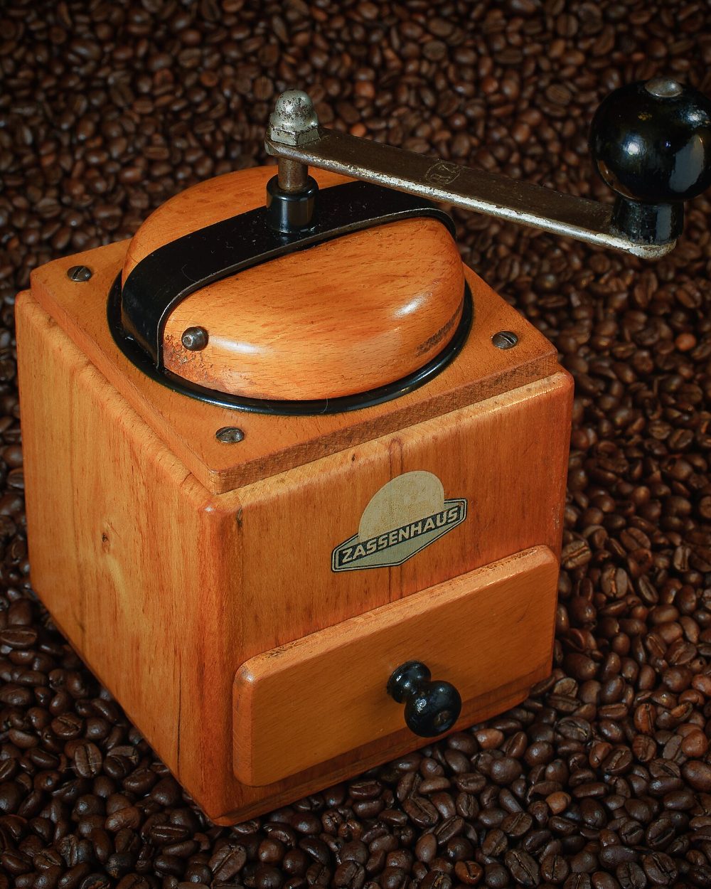 Molinillo de café de manivela